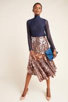 Dhruv Kapoor Leonita Sequined Midi Skirt