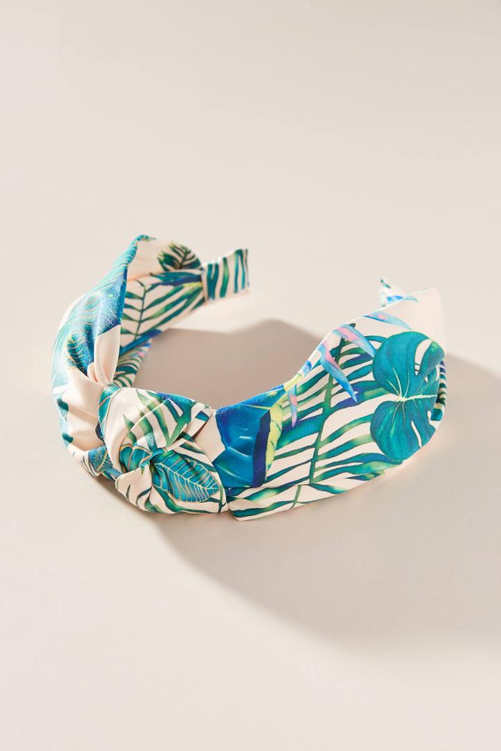 Anthropologie Palm Knotted Headband