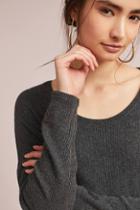 Velvet By Graham & Spencer Ribbed Boat Neck Tunic