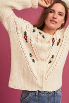 Intropia Mairead Embroidered Cardigan