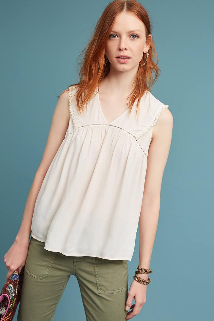 James Coviello Geena V-neck Top