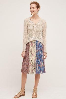 Tsumori Chisato Patchwork Garden Skirt