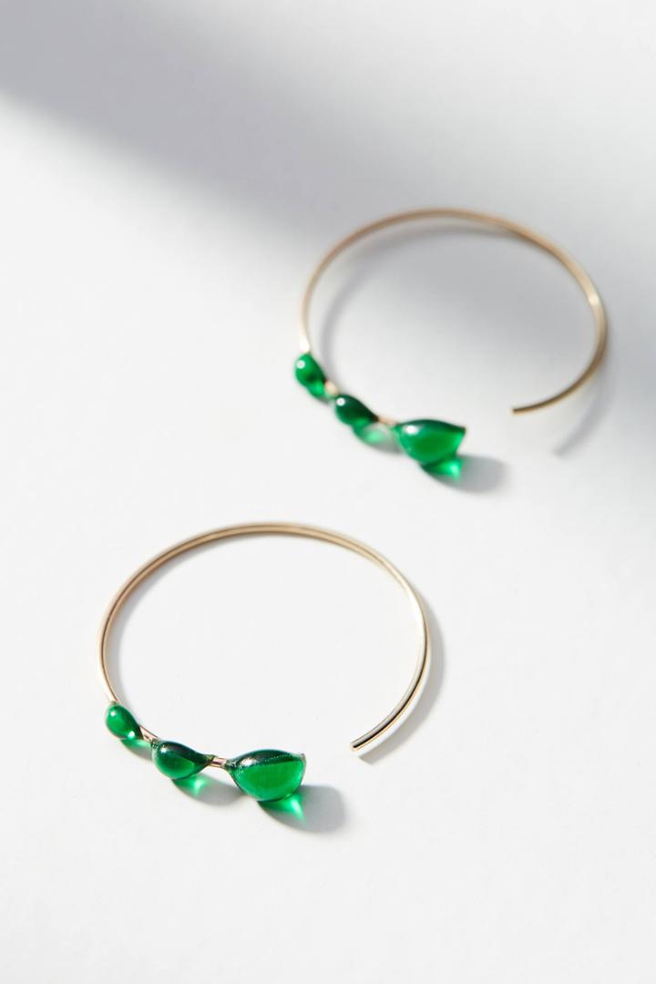 Jess Panza Raindrops Hoop Earrings