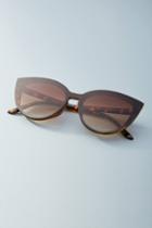 Anthropologie Studded Cat-eye Sunglasses
