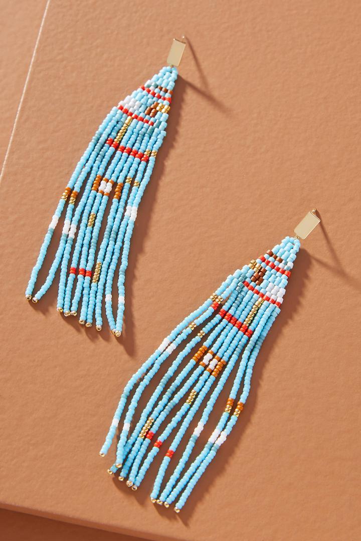 Bluma Project Alix Beaded Drop Earrings