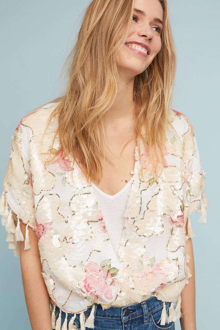 Traffic People Rosie Sequin Kimono