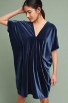 Corey Lynn Calter Draped Velvet Dress