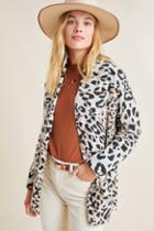 Brochu Walker Savy Leopard Cashmere Cardigan