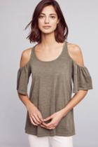 Pure + Good Promenade Open-shoulder Top