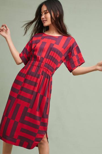 Dusen Dusen Parquet Midi Dress