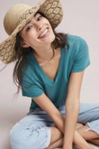 Subtle Luxury Marcia Embroidered Floppy Hat