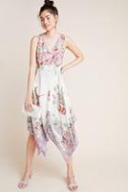 Anthropologie Analise Floral Midi Dress