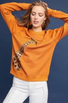 Uzma Bozai Embellished Giraffe Sweater