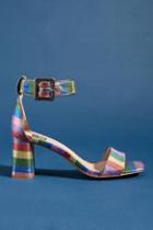 Bibi Lou Rainbow Block Heels