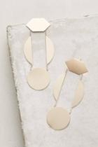 By Boe Mirrored Open Drop Earrings