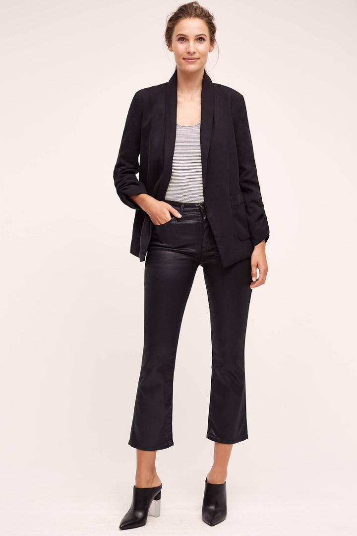 Anthropologie Ag Jodi Mid-rise Crop Jeans