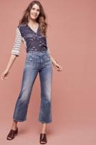 Mother Maverick High-rise Wide-leg Jeans