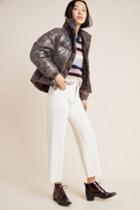 Blanknyc Safa Snake-printed Puffer Jacket