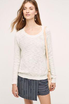 Yellow Bird Prata Lace-back Pullover