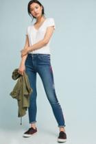Levi's 721 High-rise Embroidered Skinny Jeans