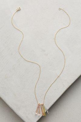 Jess Panza Plume Stick Pendant Necklace