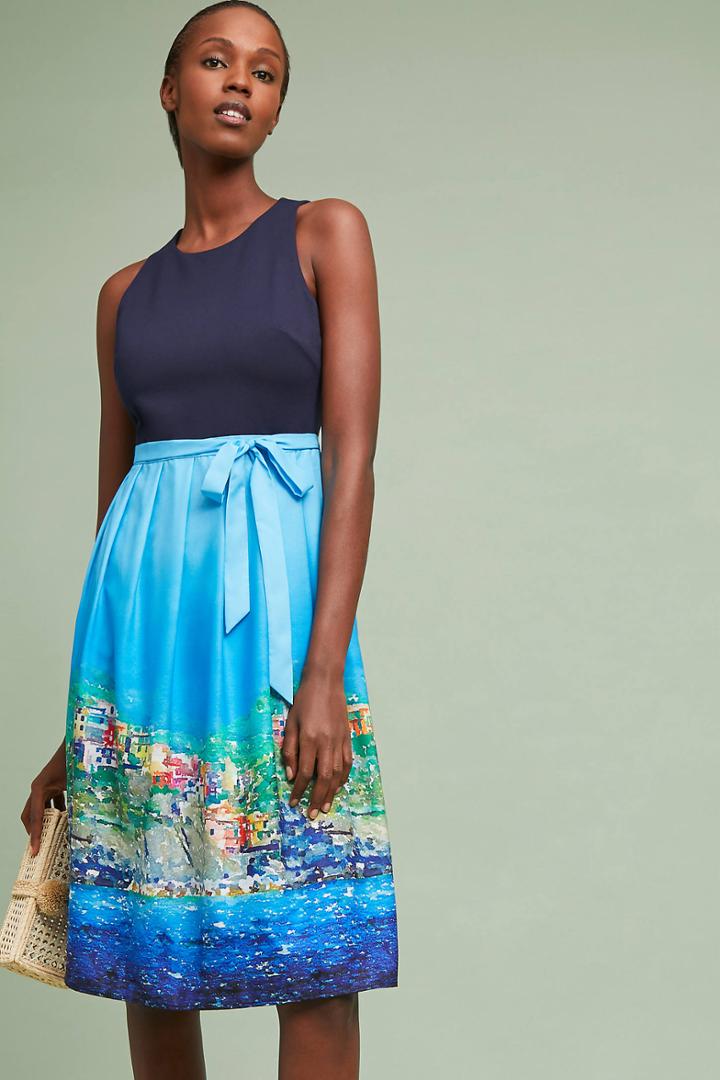 Hutch Positano Midi Dress