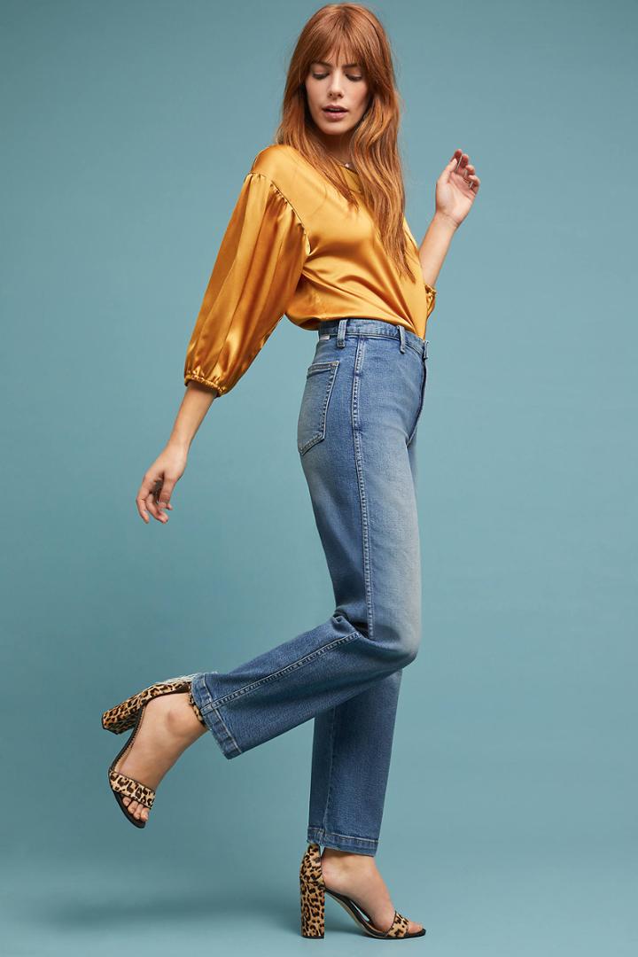 Boyish Carter High-rise Straight Ankle Jeans