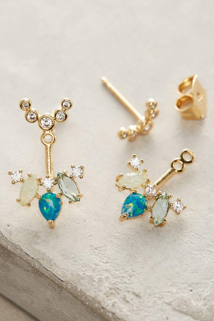 Anthropologie Isle Front-back Post Earrings