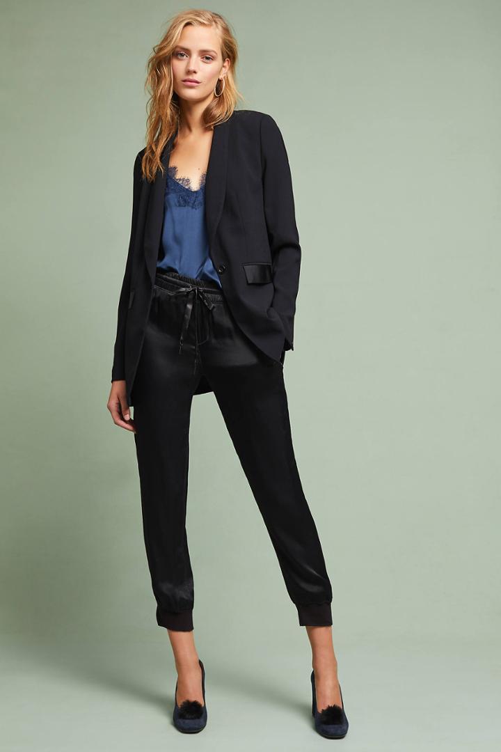 Anthropologie Tuxedo Blazer