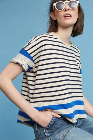 Lolly's Laundry Roxy Striped Tee