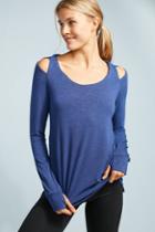 Splendid Hooded Open-shoulder Sweatshirt