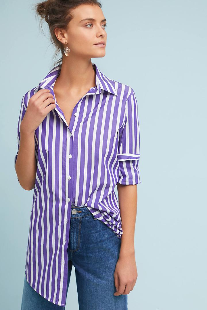 Harshman Quinn Striped Buttondown