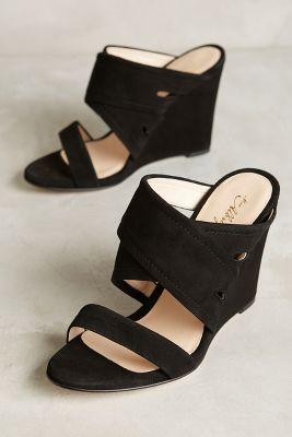 Miss Albright Escuro Wedges Black