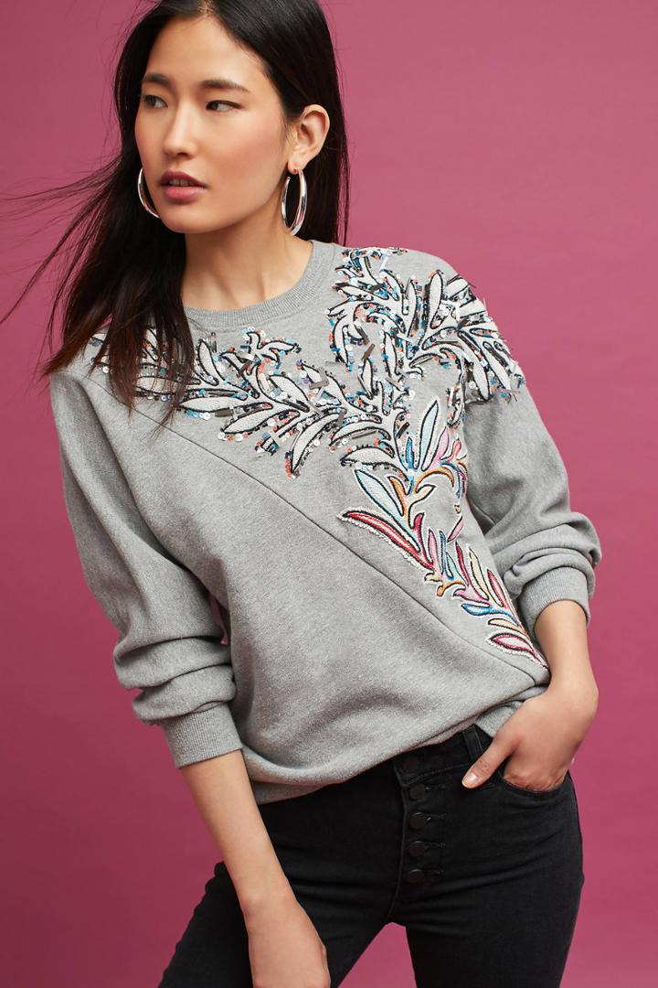 Seen Worn Kept Jackie Embellished Sweatshirt