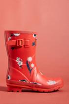 Joules Midi Floral Rain Boots