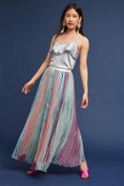 Geisha Designs Lily Garden Pleated Skirt