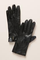 Carolina Amato Leather Silk-lined Gloves