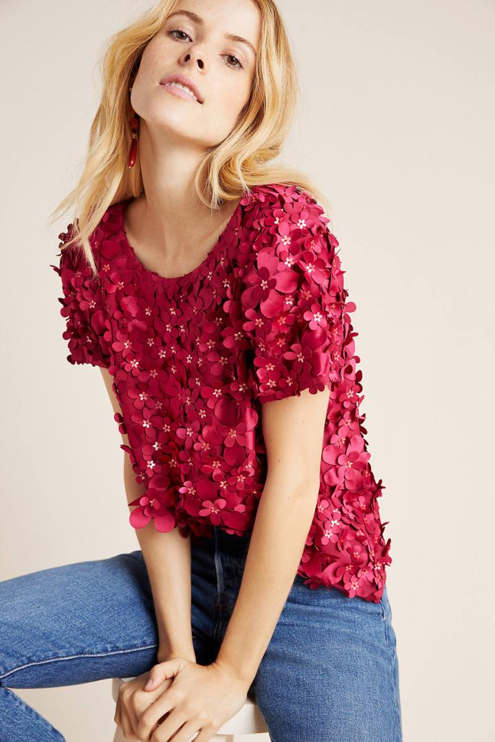Varun Bahl Rosemarie Textured Blouse