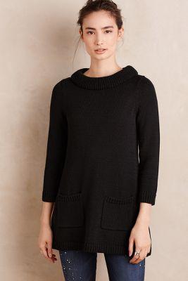Field Flower By Wendi Reed Rib-trimmed Sweater Tunic