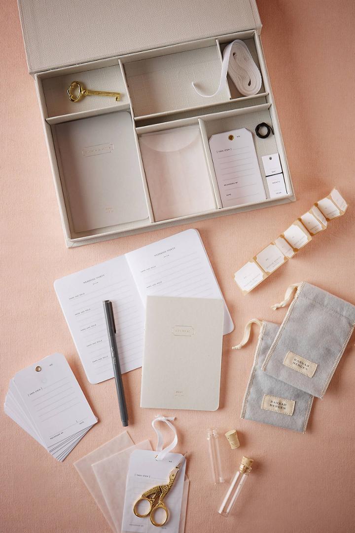 Anthropologie Wedding Keepsake Box