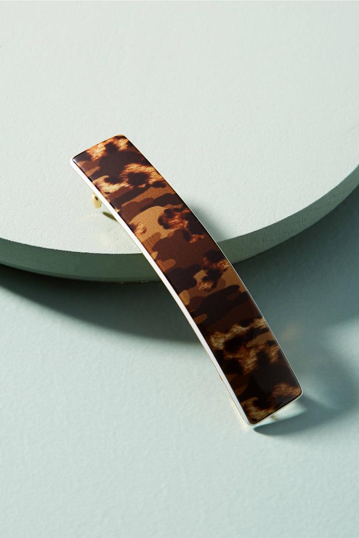 France Luxe Leopard Barrette