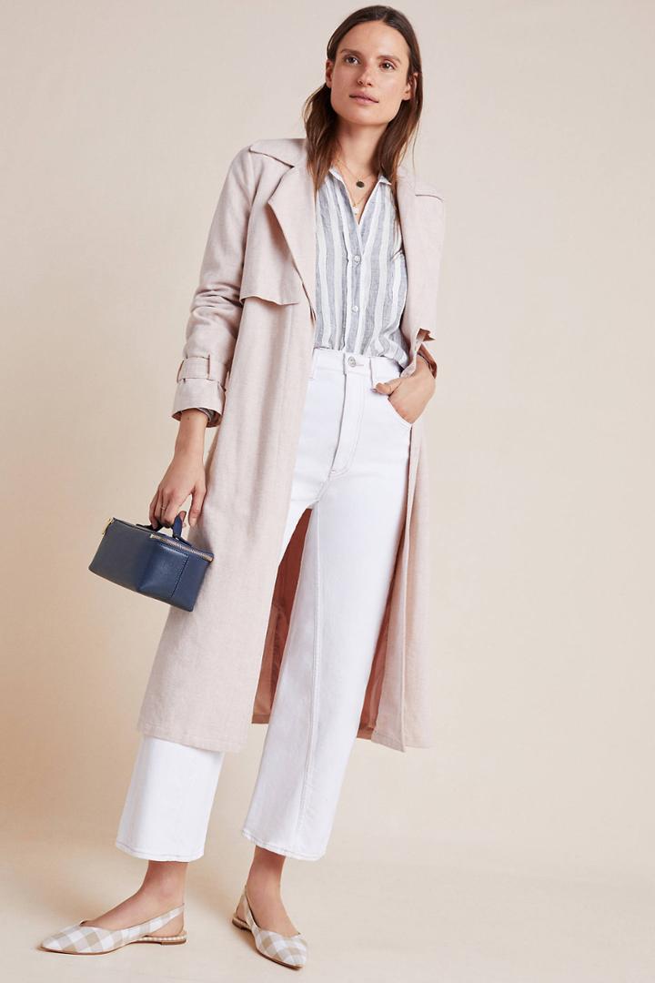 3x1 Aimee Ultra High-rise Cropped Wide-leg Jeans
