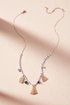 Anthropologie Symbology Beaded Necklace