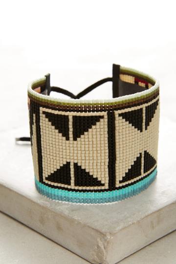 Julie Rofman Terra Beaded Wrap Bracelet