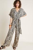 Seen Worn Kept Snake-printed Jumpsuit