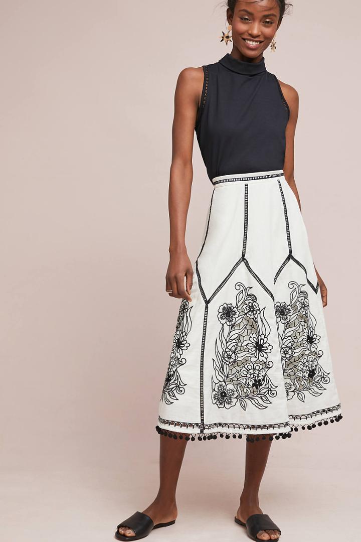 Akemi + Kin Lazaro Pommed Skirt