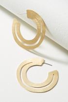 Anthropologie Cyra Hoop Earrings