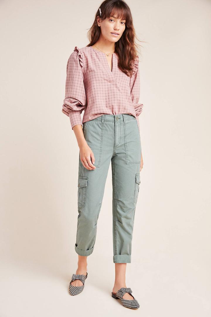 Anthropologie Nina Relaxed Cargo Pants