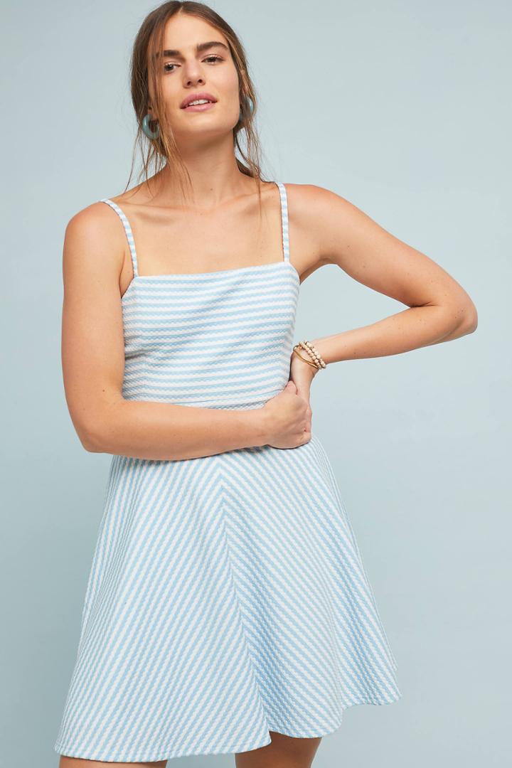 Hutch Molly Textured Stripe Dress