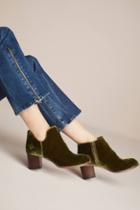 Patricia Nash Velvet Side-cut Booties